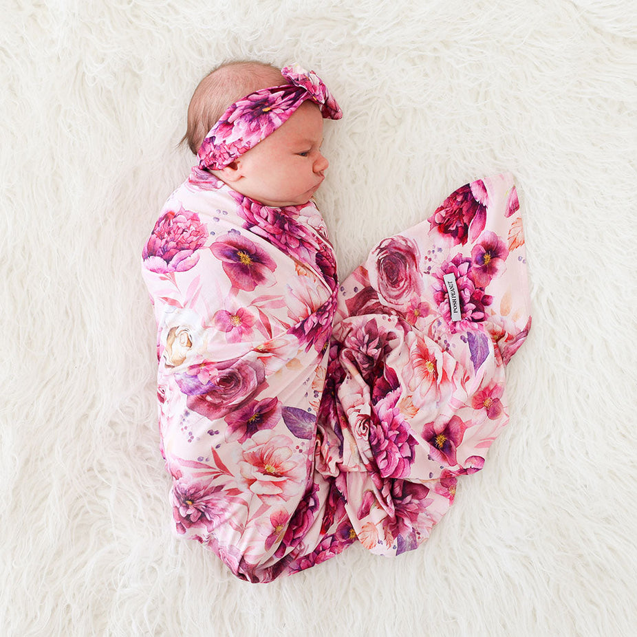 Amira Swaddle Headband Set
