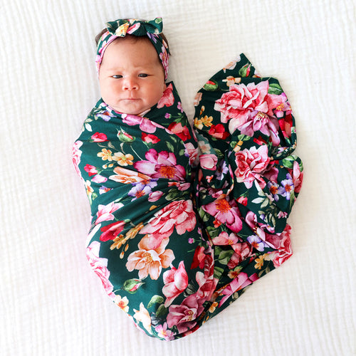 Arsine Swaddle Headband Set
