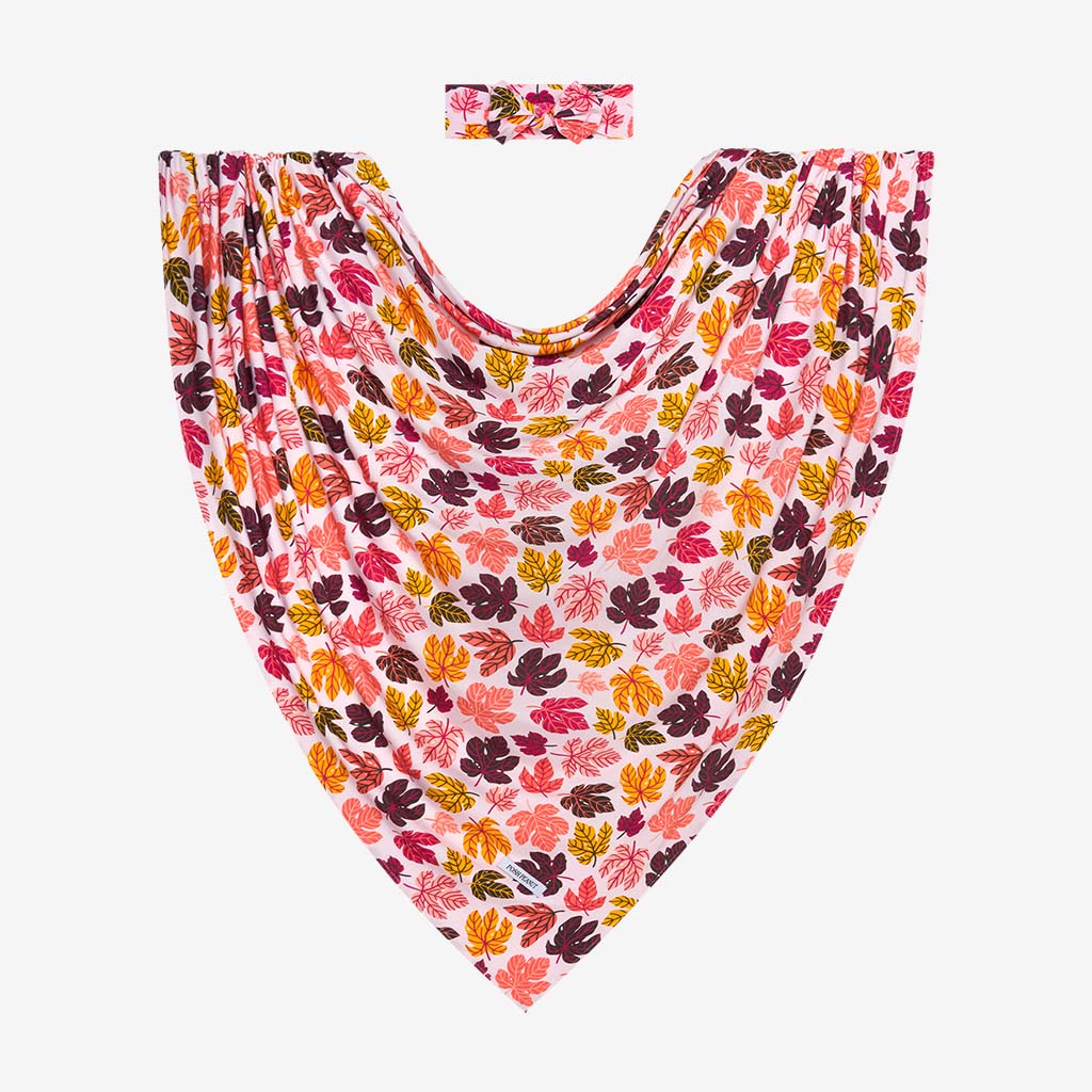 Autumn Swaddle Headband Set