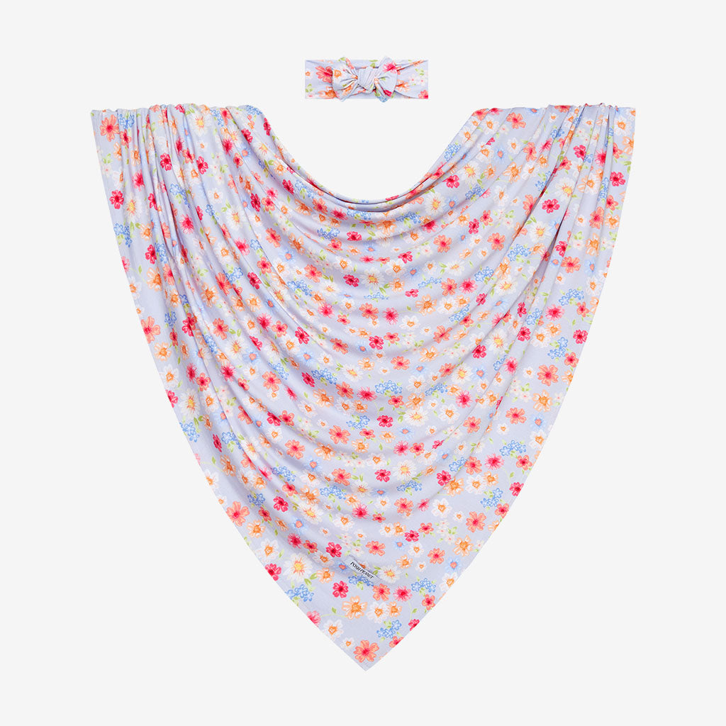 Carissa Swaddle Headband Set