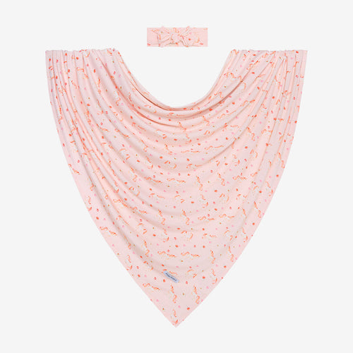 Cadance Swaddle Headband Set