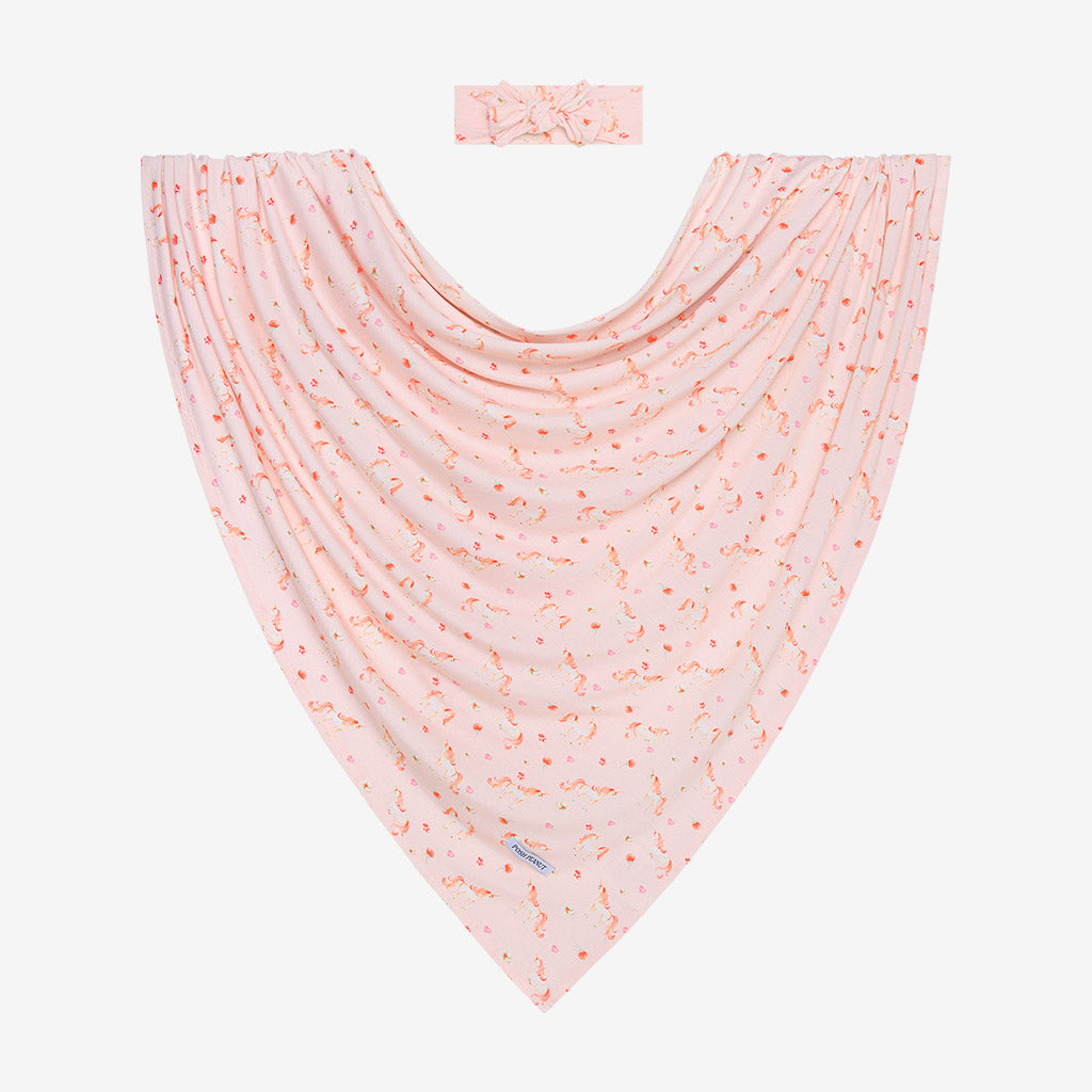 Cadance Swaddle Headband Set