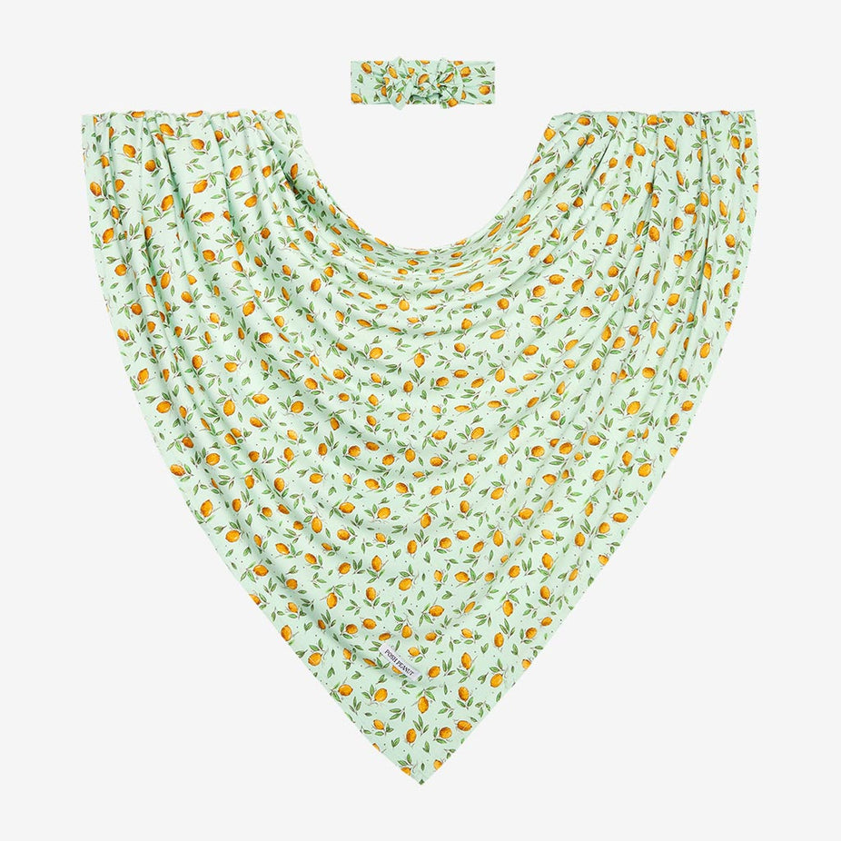 Chantal Swaddle Headband Set