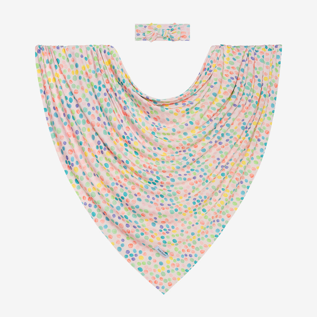 Estelle Swaddle Headband Set