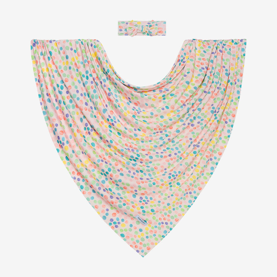 Estelle Swaddle Headband Set