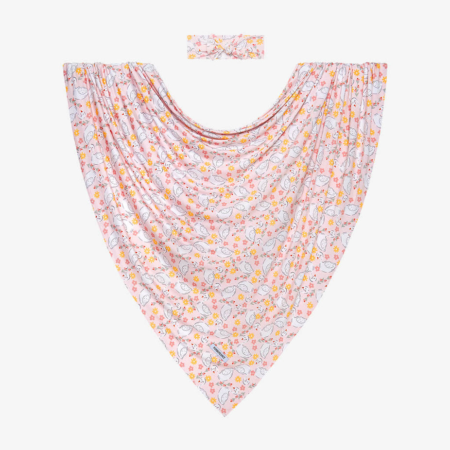 Gelsey Swaddle Headband Set