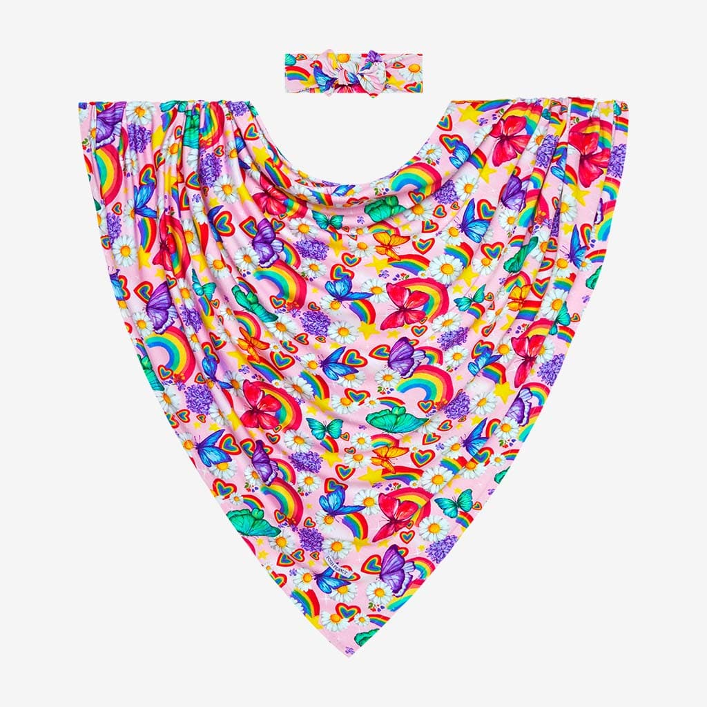 Raina Swaddle Headband Set