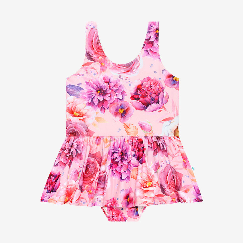 Amira One Piece Twirl Skirt Swimsuit