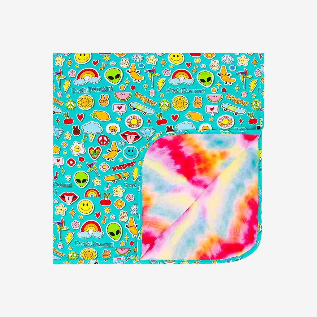 Sticker Medley & Rainbow Tie Dye Patoo™