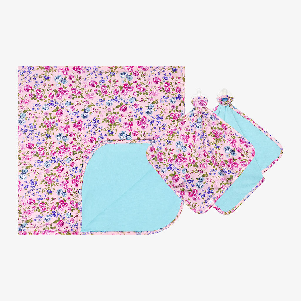 Pixie & Brook Blue Patoo™ Lovey Set