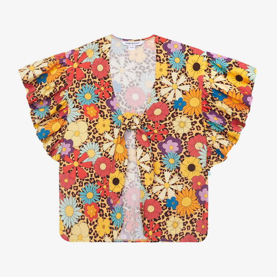 Moonbeam Kids' Ruffled Cover Up