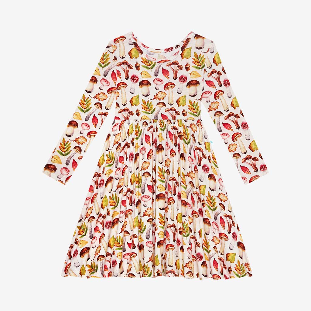 Alba Long Sleeve Twirl Dress