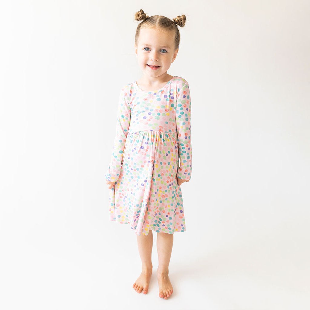 Estelle Long Sleeve Twirl Dress