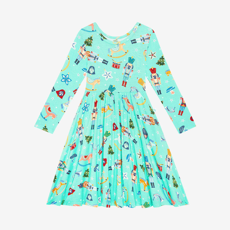 Fritz Long Sleeve Twirl Dress