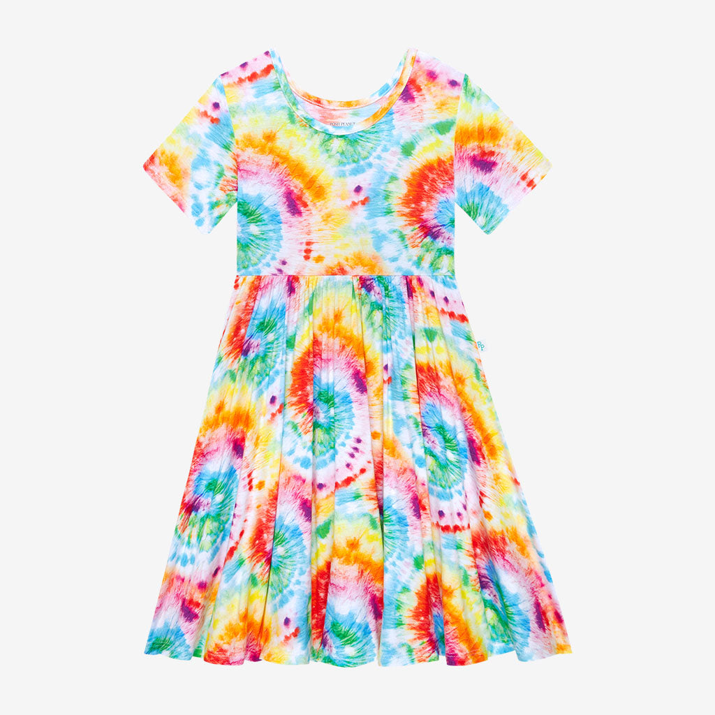 Totally Tie Dye Twirl Dress