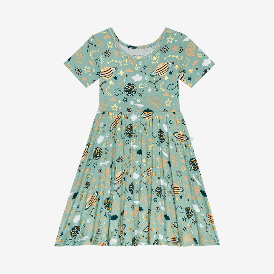 To The Stars Twirl Dress