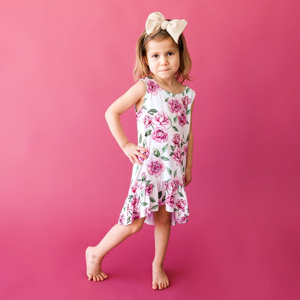 Eden Sleeveless Hi-Low Dress