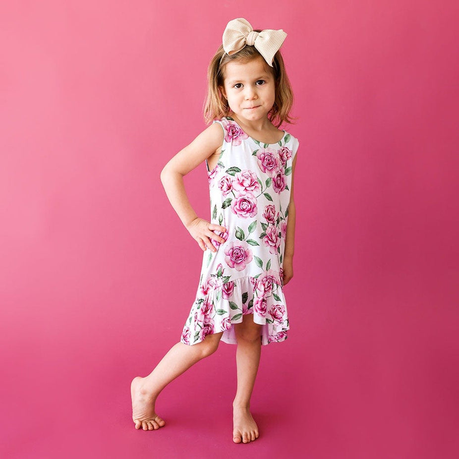 Eden Sleeveless Hi-Low Dress