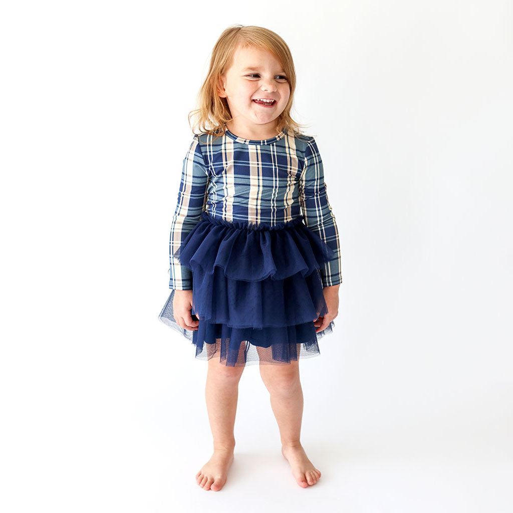 Joseph Long Sleeve Tulle Dress