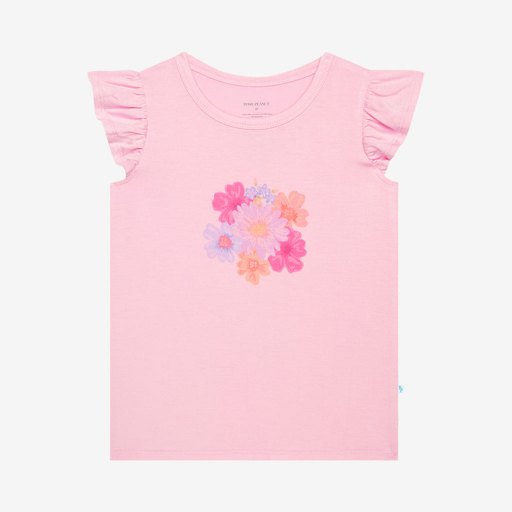 Carissa Ruffled Tee