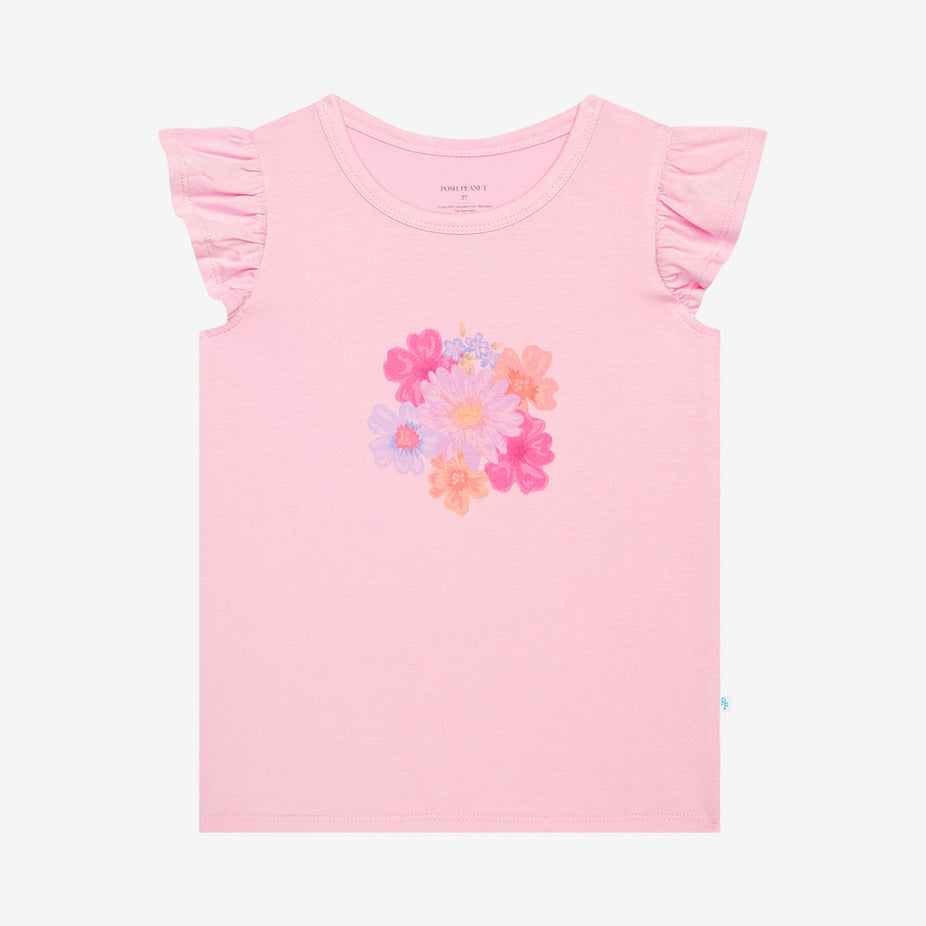 Carissa Ruffled Tee
