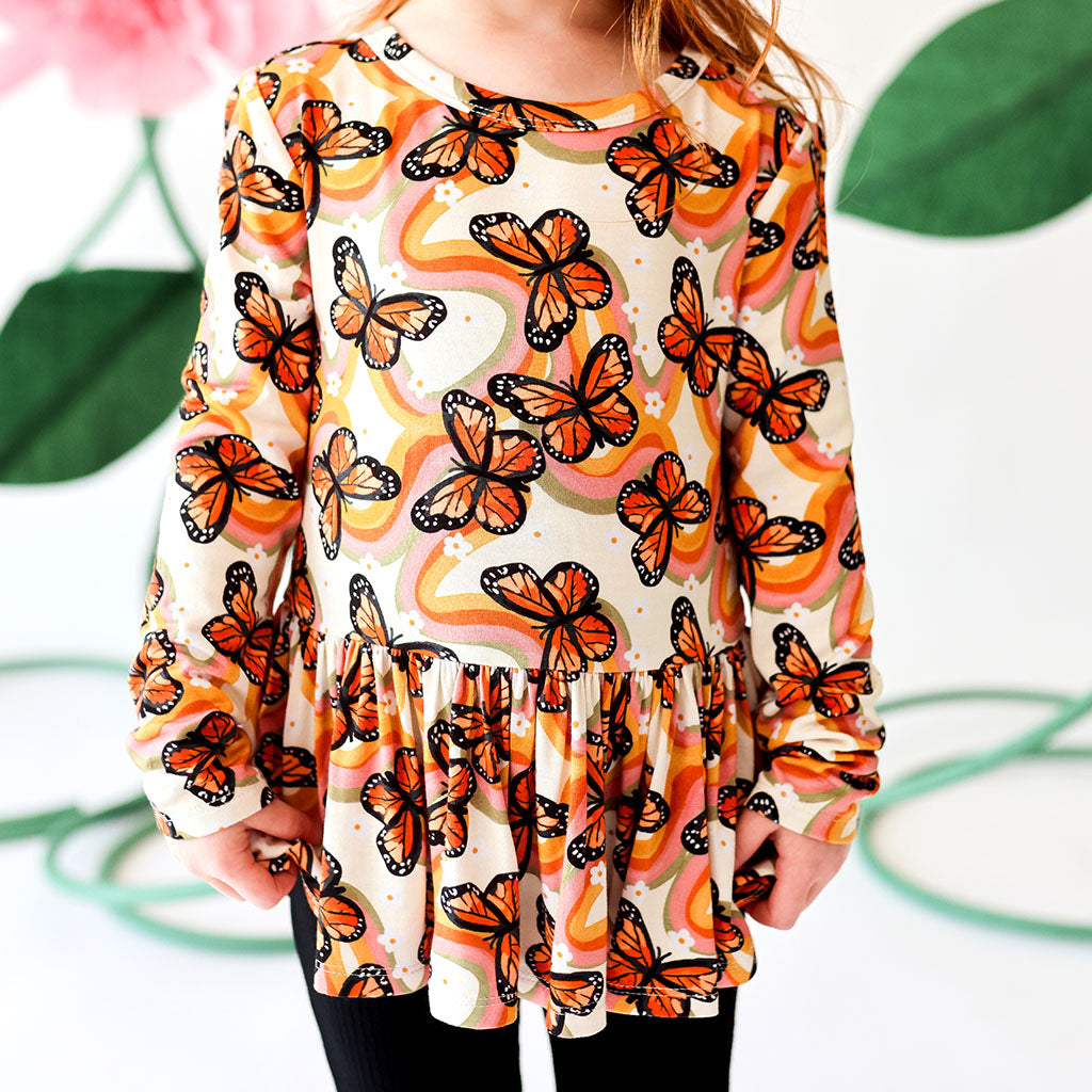 Bowie Long Sleeve Peplum