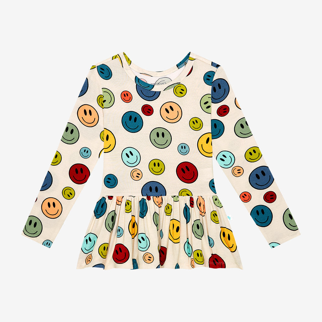 Simon Long Sleeve Peplum