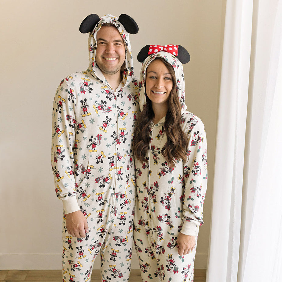 Disney Mickey Mouse Holiday Pacci™ Adult Hooded Jumpsuit