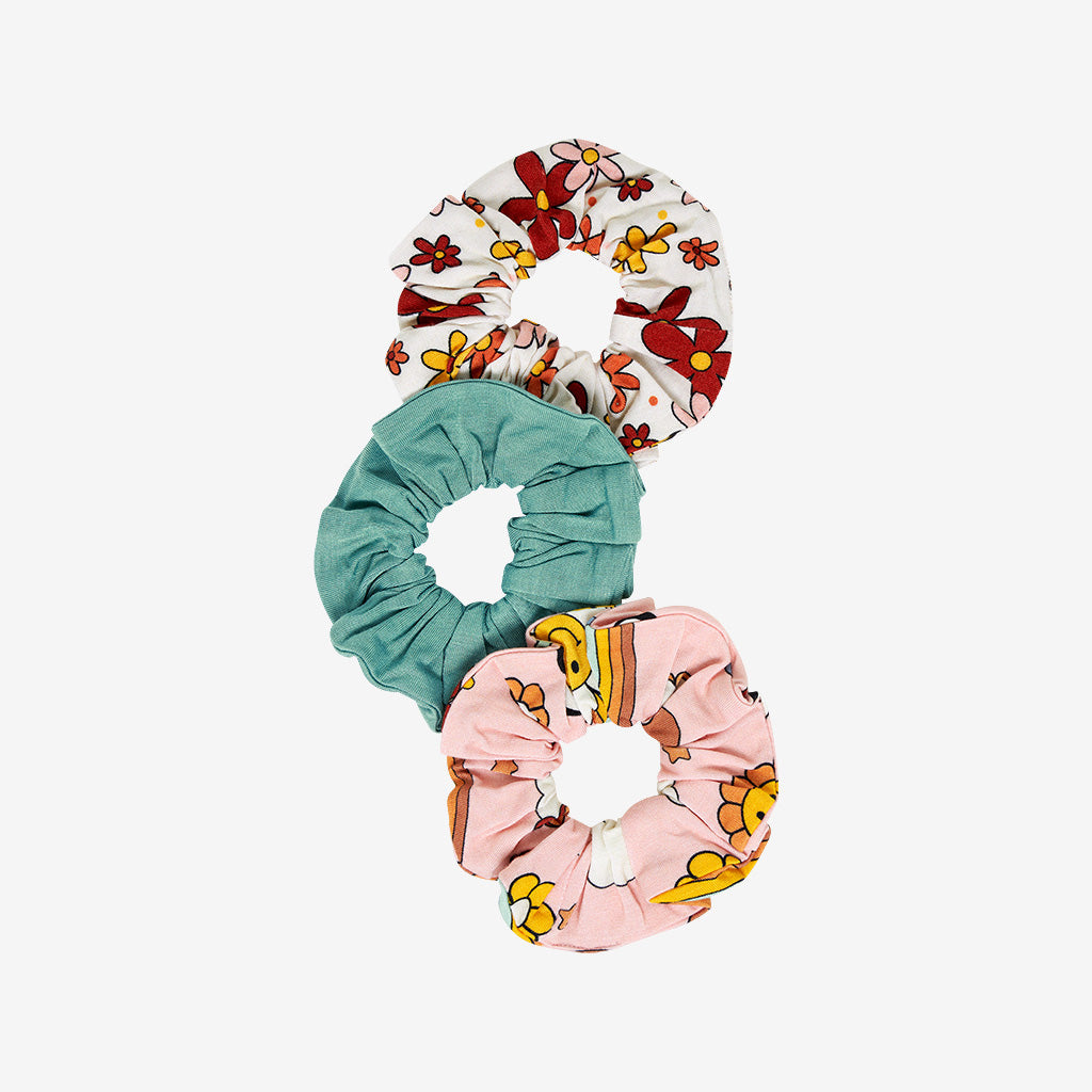 Groovy Rainbow Scrunchie Set