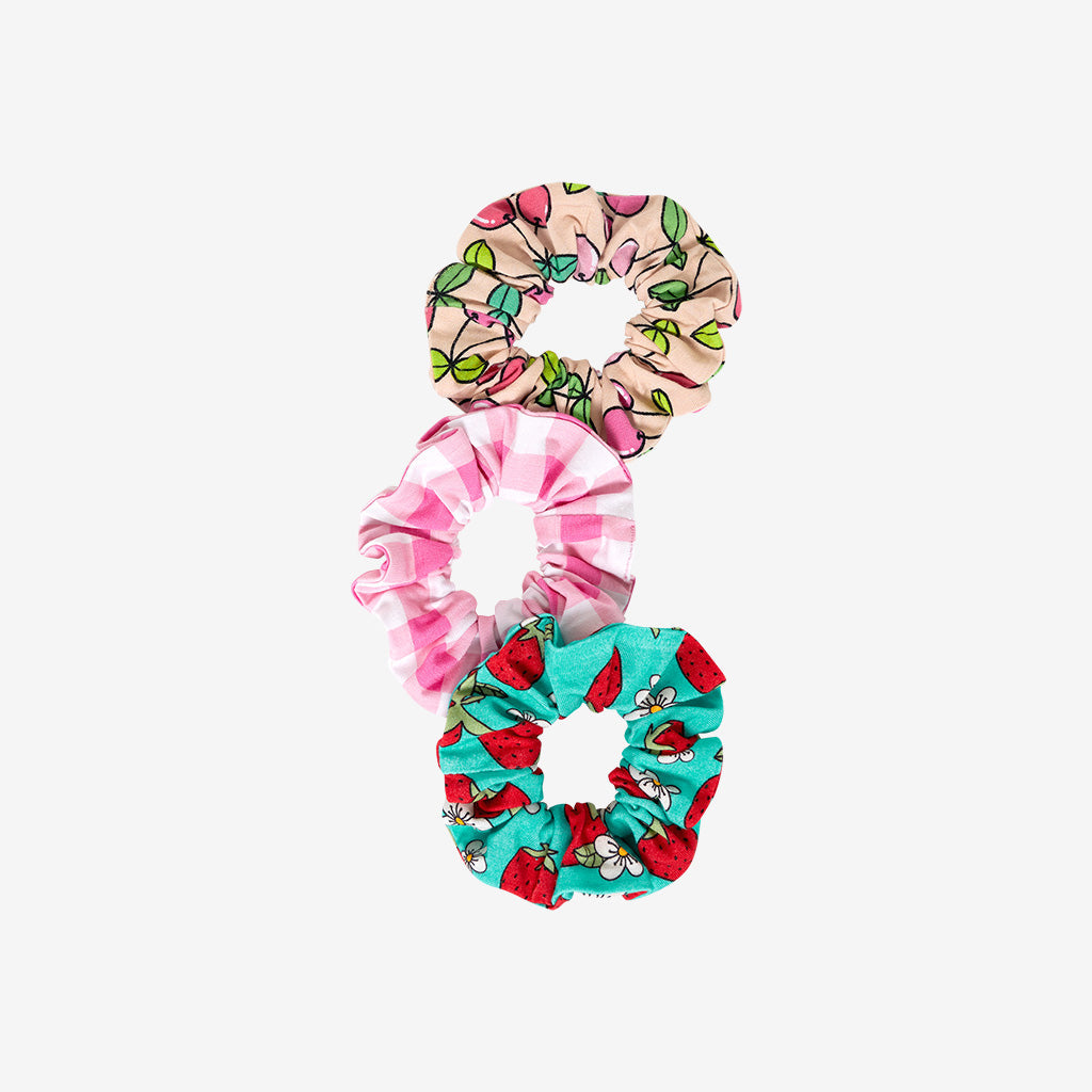 Happy Berry Scrunchie Set