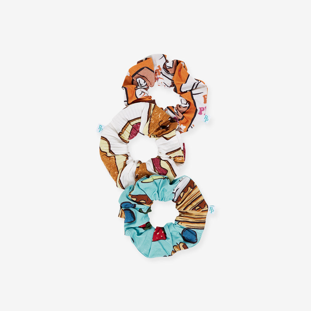 Pancake Party Scrunchie Set