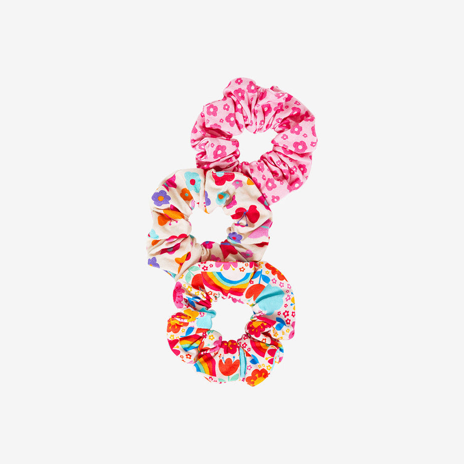 Rainbow Melody Scrunchie Set