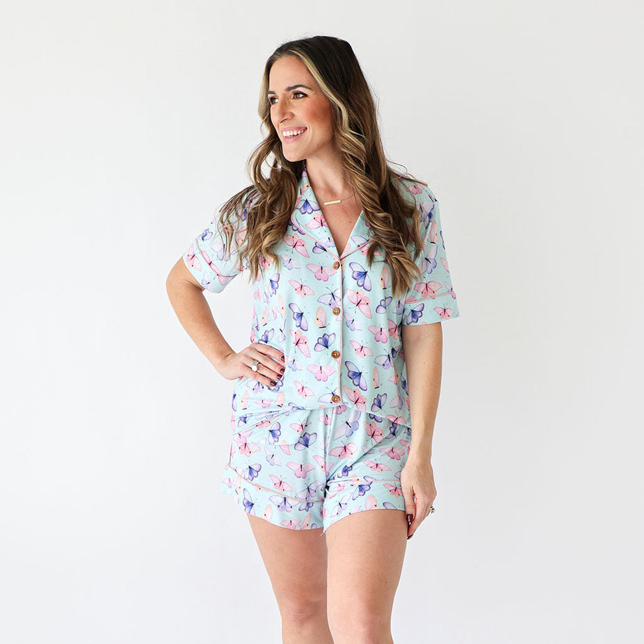 Bebe Women's Luxe Pajama Short Set