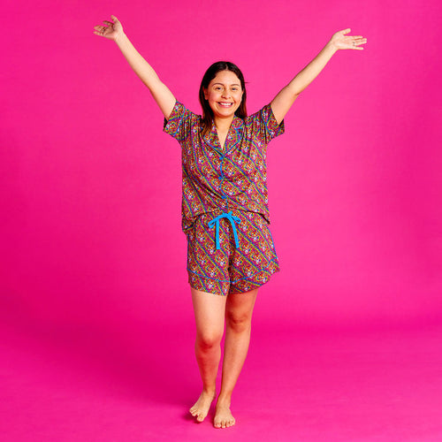 Lisa Frank® Hunter™ Women's Luxe Pajama Short Set