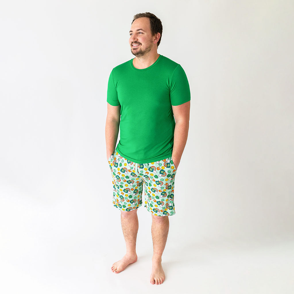 Posh Patrick's Day Men's Short Loungewear
