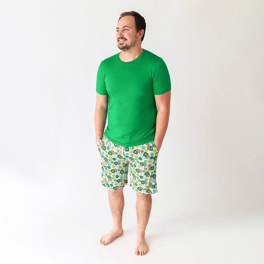 Posh Patrick's Day Men's Short Loungewear