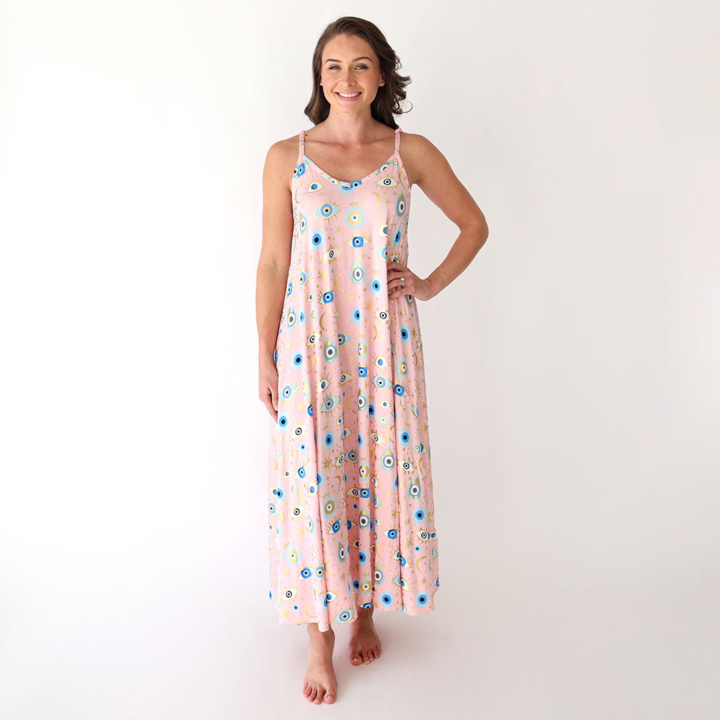 Posh Fiona Women's Sleeveless Maxi Dress