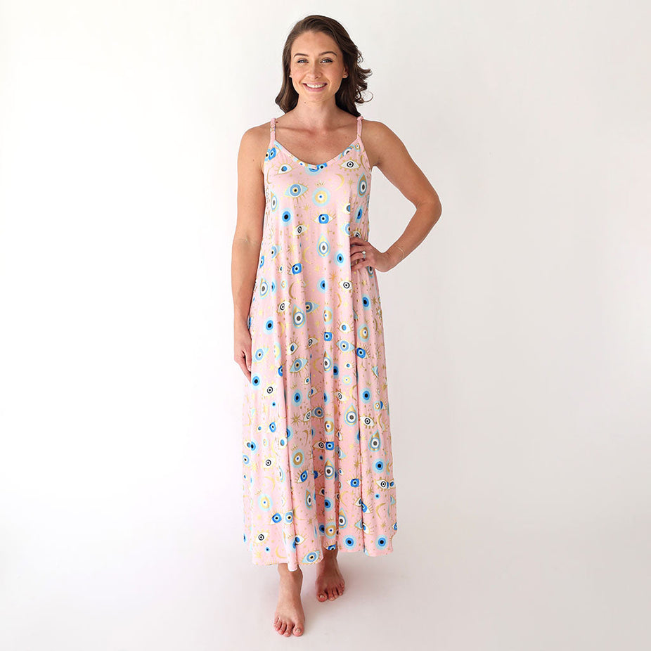 Posh Fiona Women's Sleeveless Maxi Dress