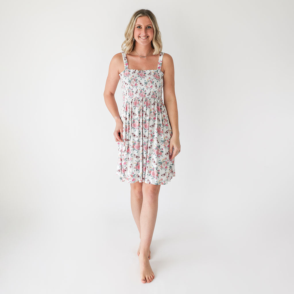 Constance Women's Sleeveless Smocked Dress