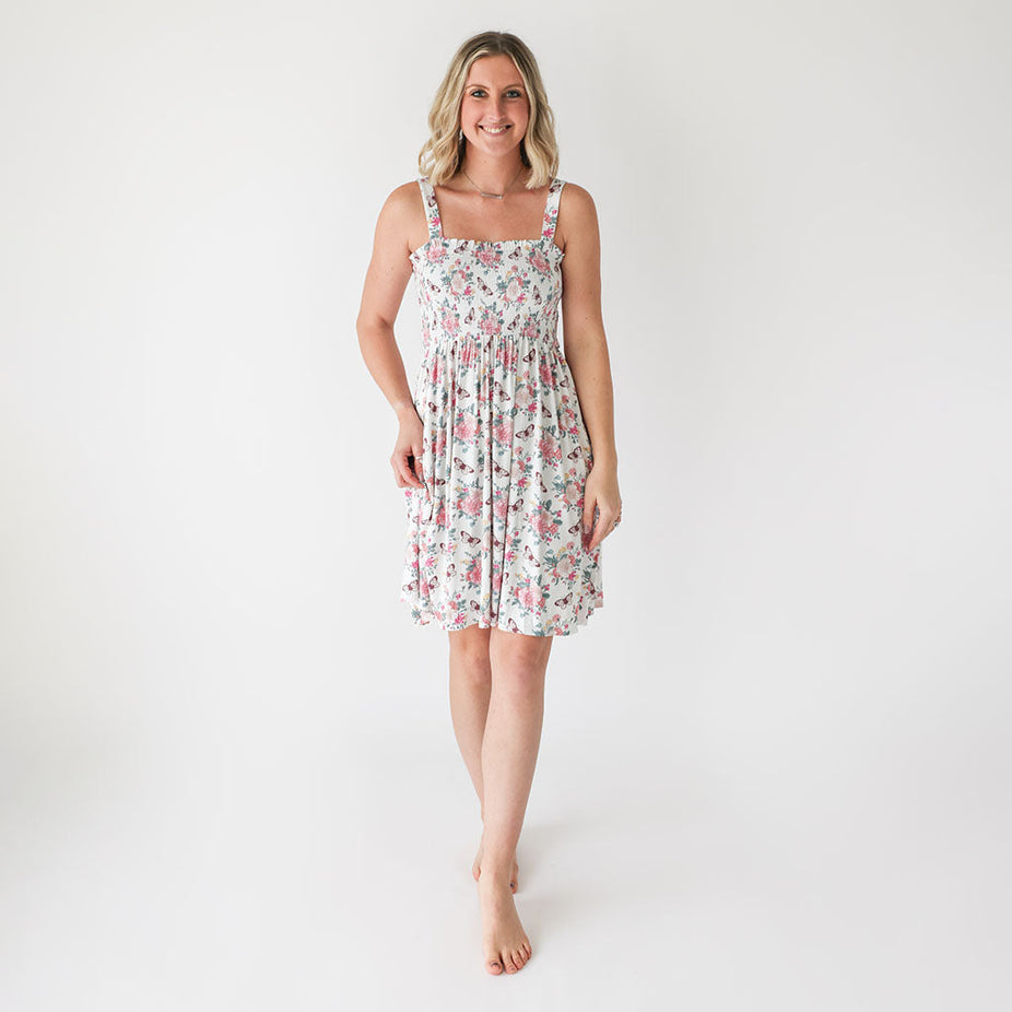Constance Women's Sleeveless Smocked Dress