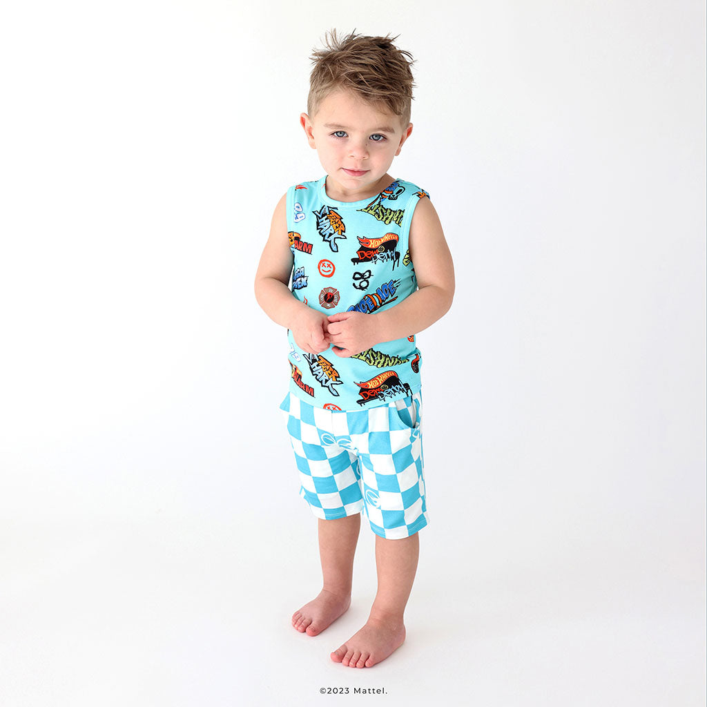 Hot Wheels™ Monster Truck Medley Tank Top Short Set