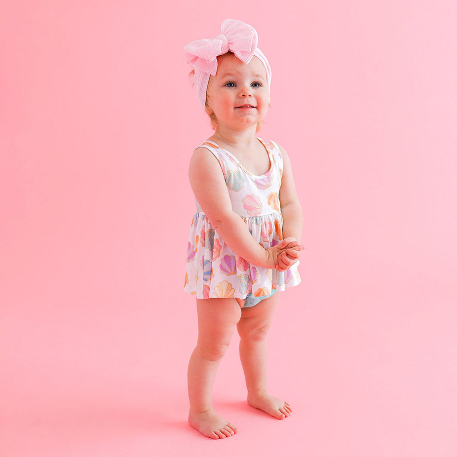 Clamilla Peplum Bummie Set
