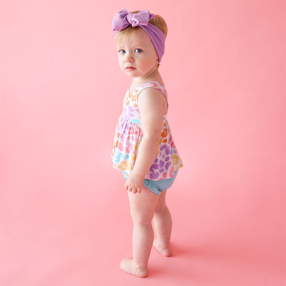 Mina Peplum Bummie Set