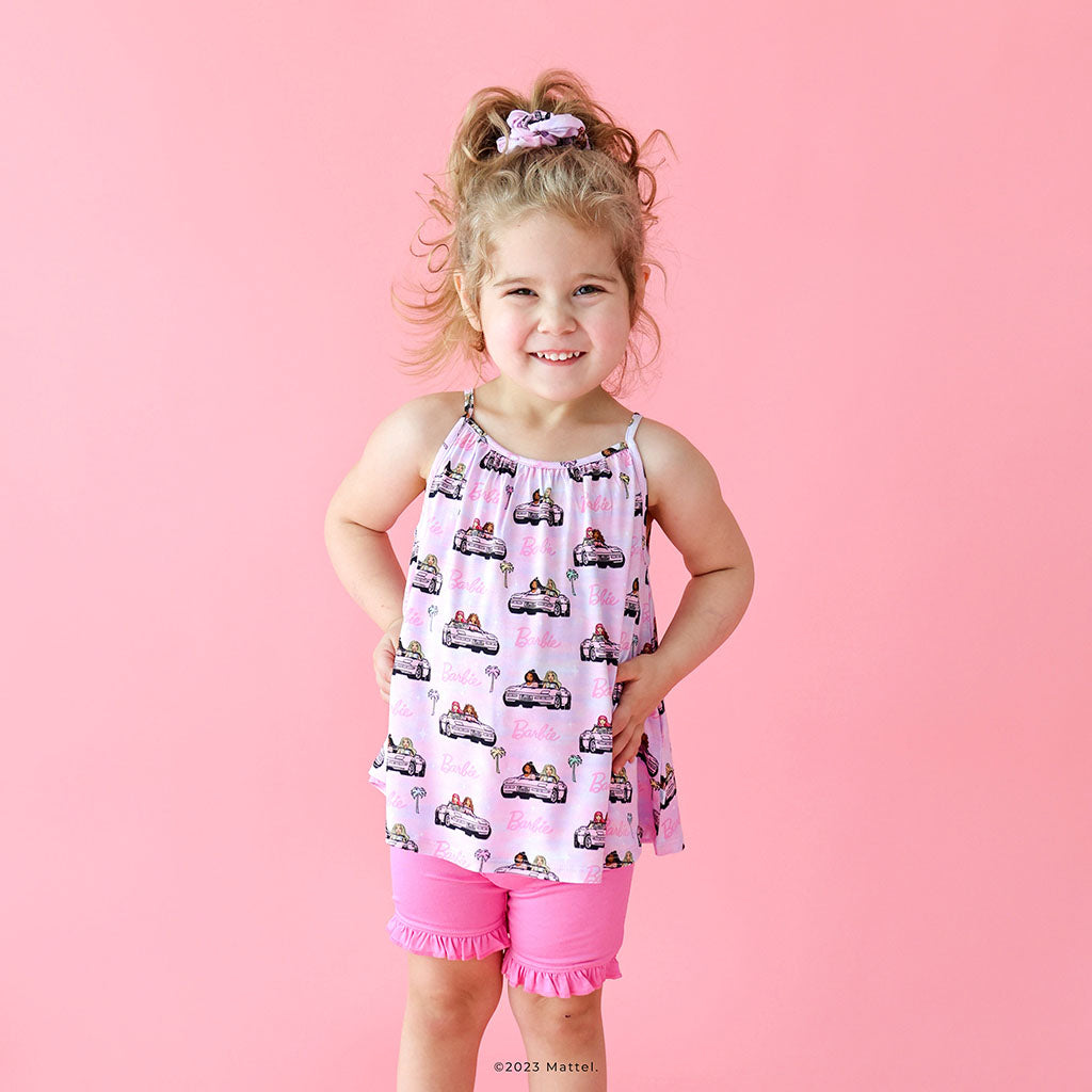 Cruisin' Barbie™ Tank Ruffled Short Set