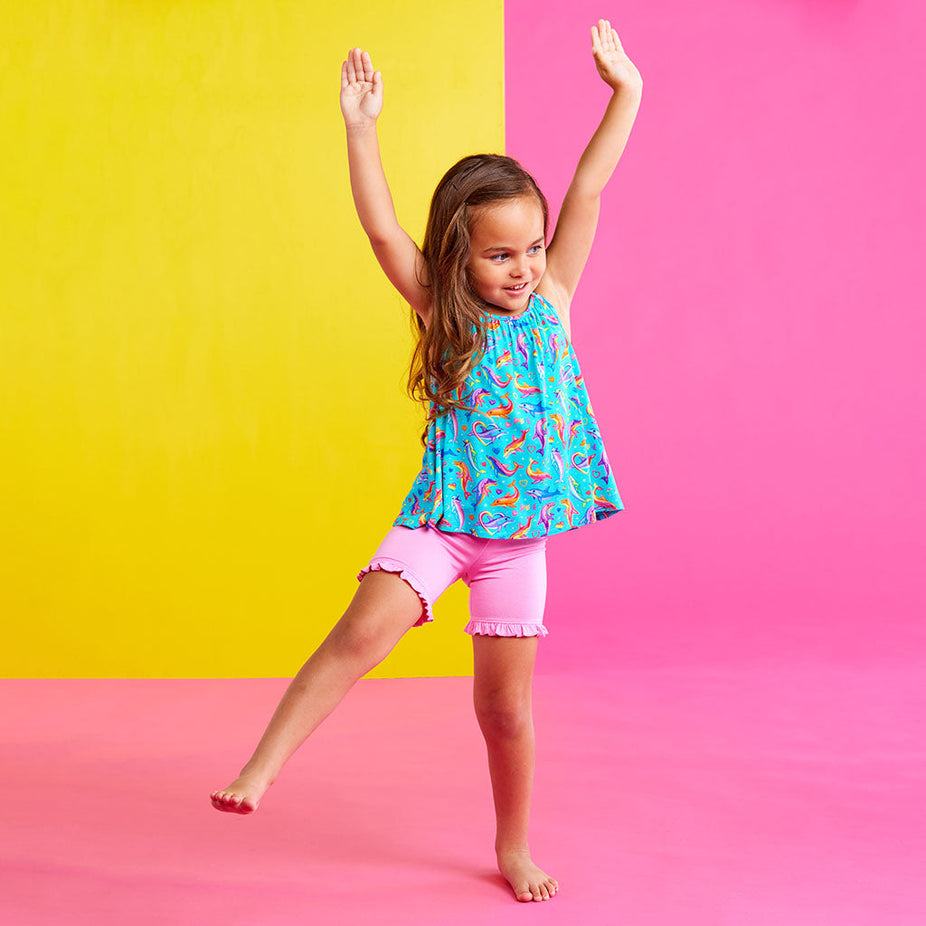 Lisa Frank® Dancing Dolphins™ Tank Ruffled Short Set