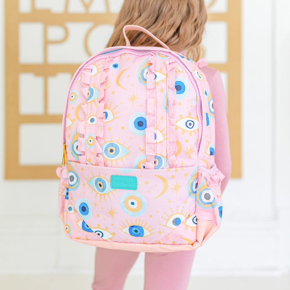 Posh Fiona Ruffled Backpack