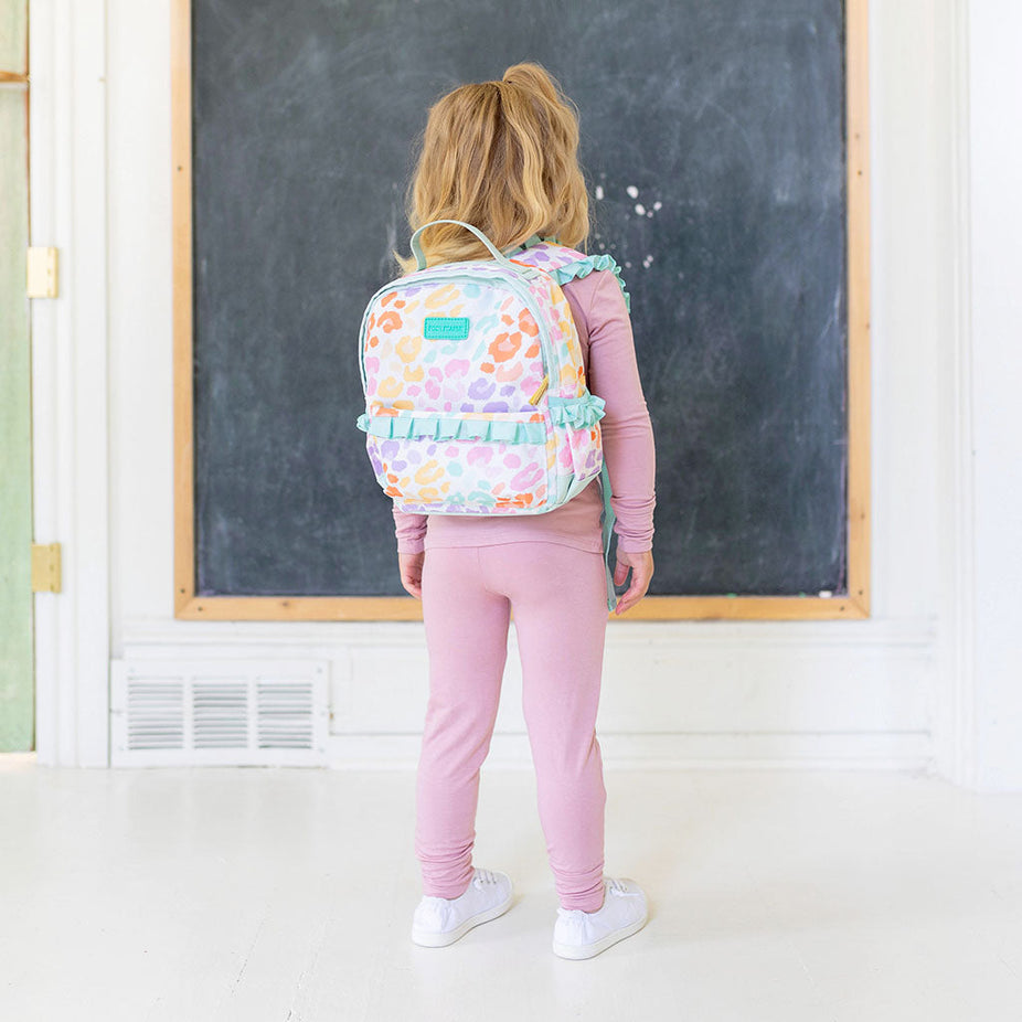 Mina Ruffled Mini Backpack
