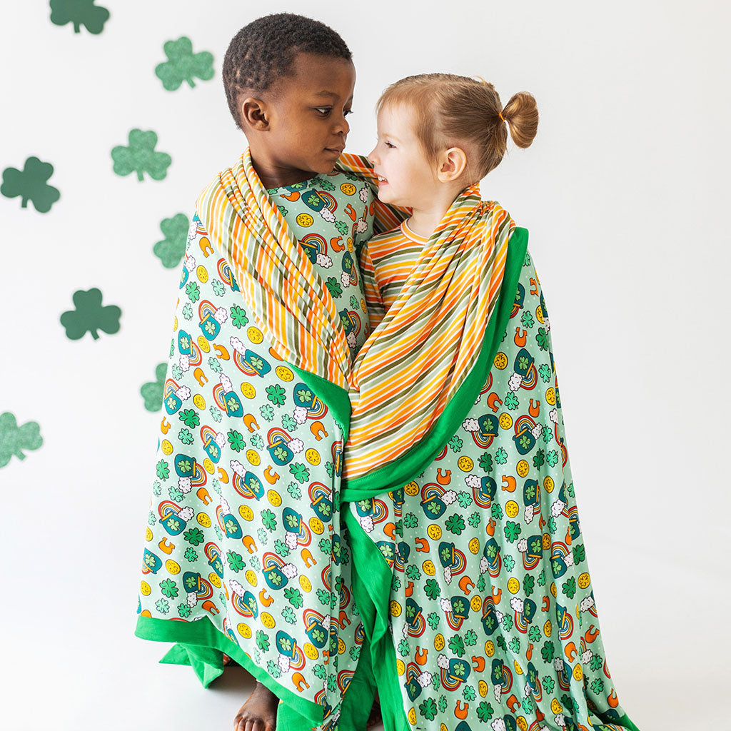 Posh Patrick's Day & Patrick Luxe Patoo® Blanket