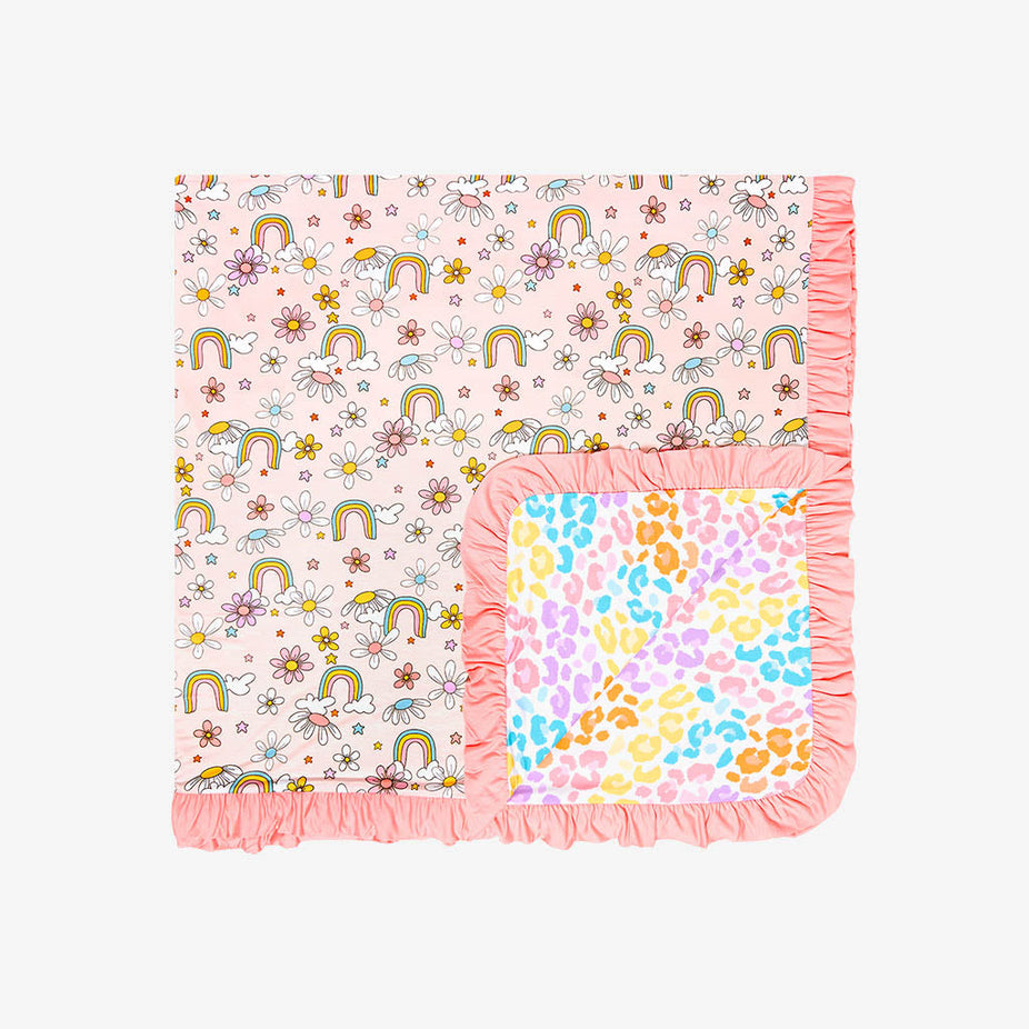 Talulah & Mina Ruffled Luxe Patoo® Blanket