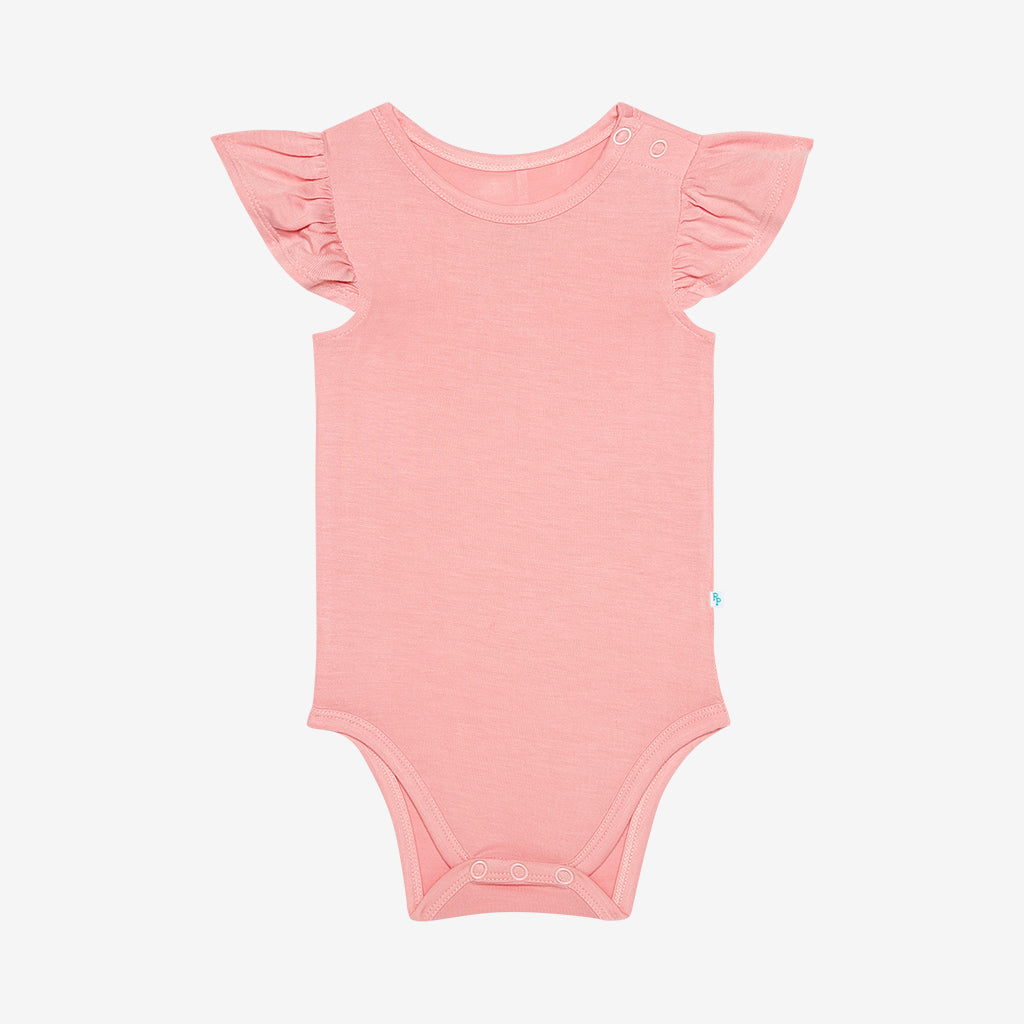 Garden Blush Ruffled Bodysuit